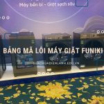 Bảng mã lỗi máy giặt Funiki