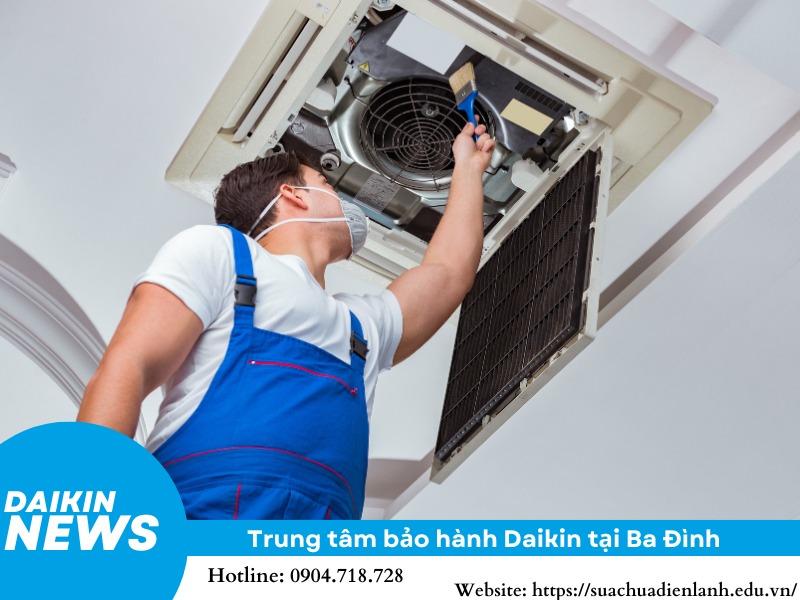trung tâm bảo hành Daikin tại Ba Đình