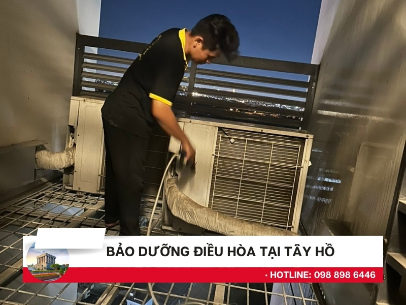 Bảo dưỡng điều hòa tại Tây Hồ