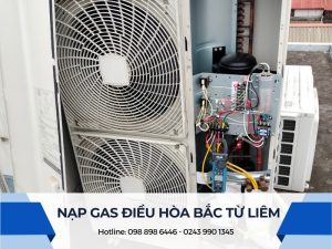 Nạp gas điều hòa tại Bắc Từ Liêm