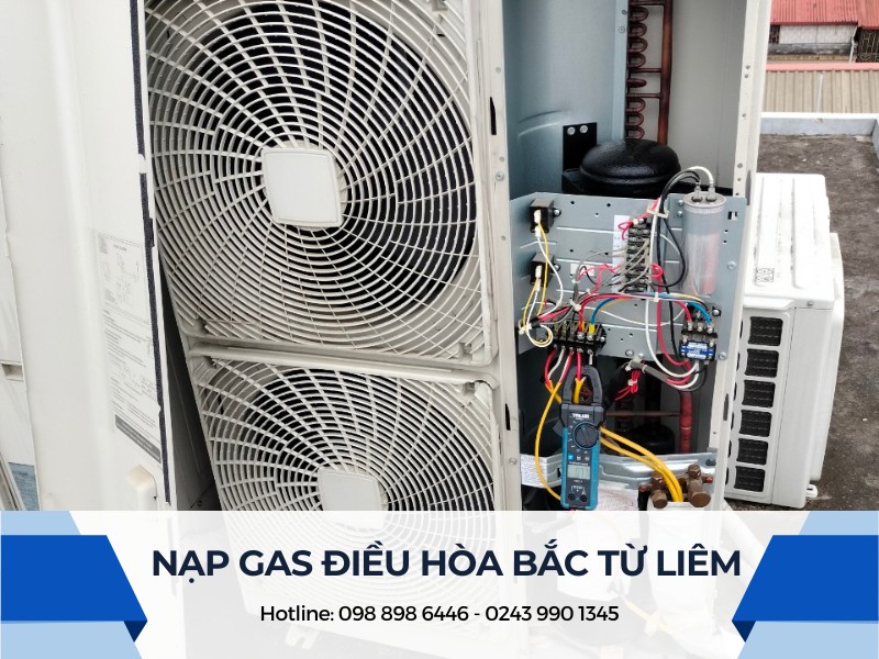 Nạp gas điều hòa tại Bắc Từ Liêm