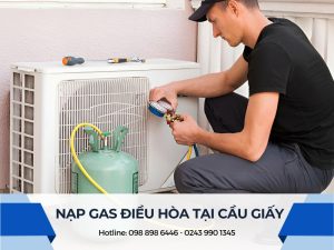 Nạp gas điều hòa tại Cầu Giấy