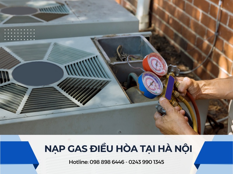 Nạp gas điều hòa tại Hà Nội