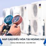 Nạp gas điều hòa tại Hoàng Mai