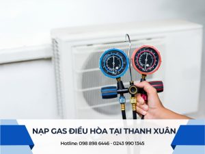 Nạp gas điều hòa tại Thanh Xuân