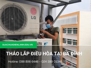 Tháo lắp điều hòa tại Ba Đình