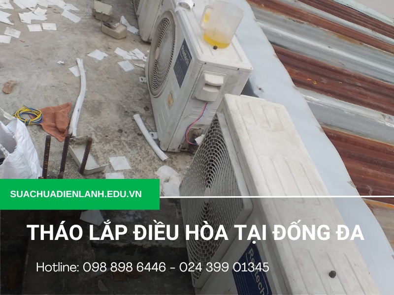 Tháo lắp điều hòa tại Đống Đa