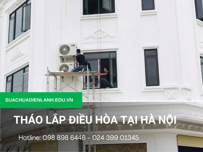 Tháo lắp điều hòa tại Hà Nội