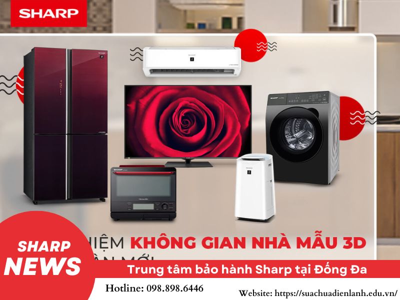 Trung tâm bảo hành Sharp tại Đống Đa