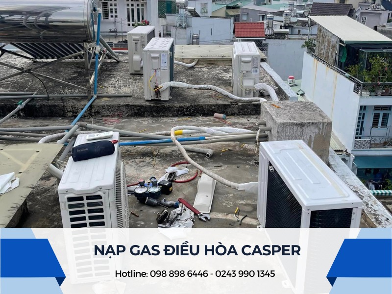 Nạp gas điều hòa Casper