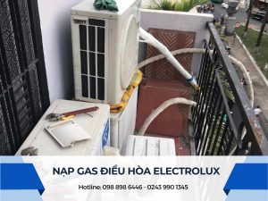 Nạp gas điều hòa Electrolux