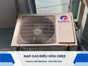 Nạp gas điều hòa Gree