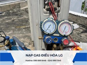 Nạp gas điều hòa LG