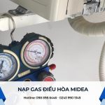 Nạp gas điều hòa Midea
