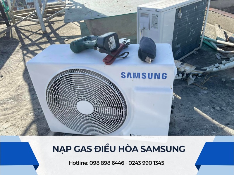 Nạp gas điều hòa Samsung