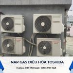 Nạp gas điều hòa Toshiba