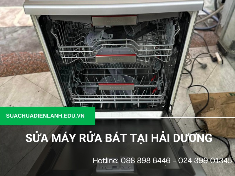 Sửa máy rửa bát tại Hải Dương