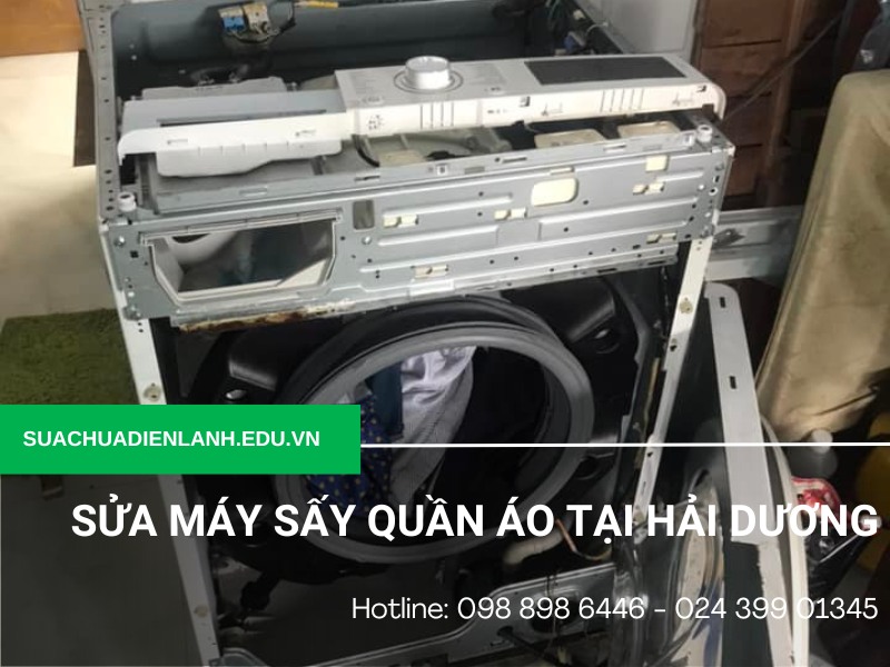 Sửa máy sấy quần áo tại Hải Dương