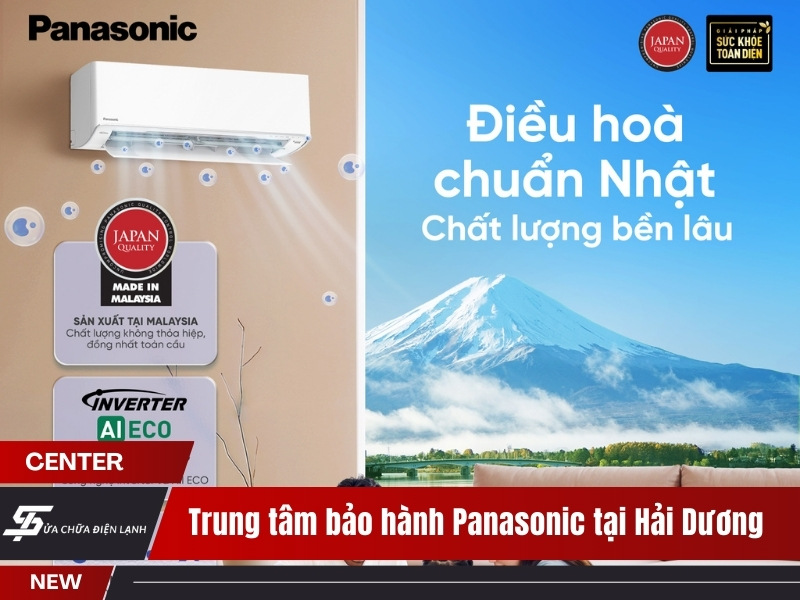 Trung tâm bảo hành Panasonic tại Hải Dương