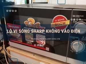 Lò vi sóng Sharp không vào điện