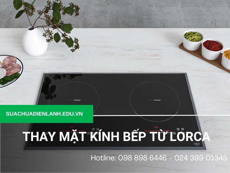 Thay mặt kính bếp từ Lorca