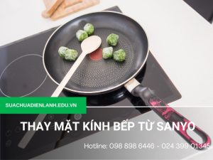 Thay mặt kính bếp từ Sanyo