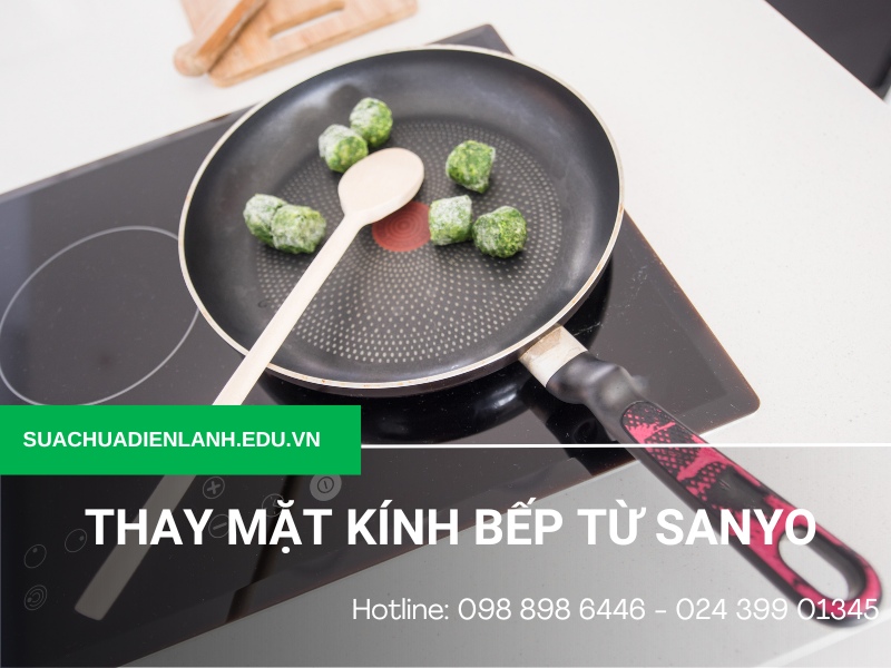 Thay mặt kính bếp từ Sanyo