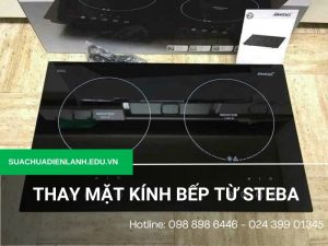 Thay mặt kính bếp từ Steba