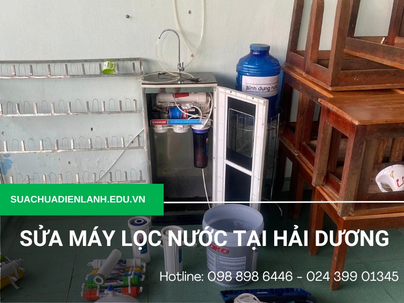 Sửa máy lọc nước tại Hải Dương
