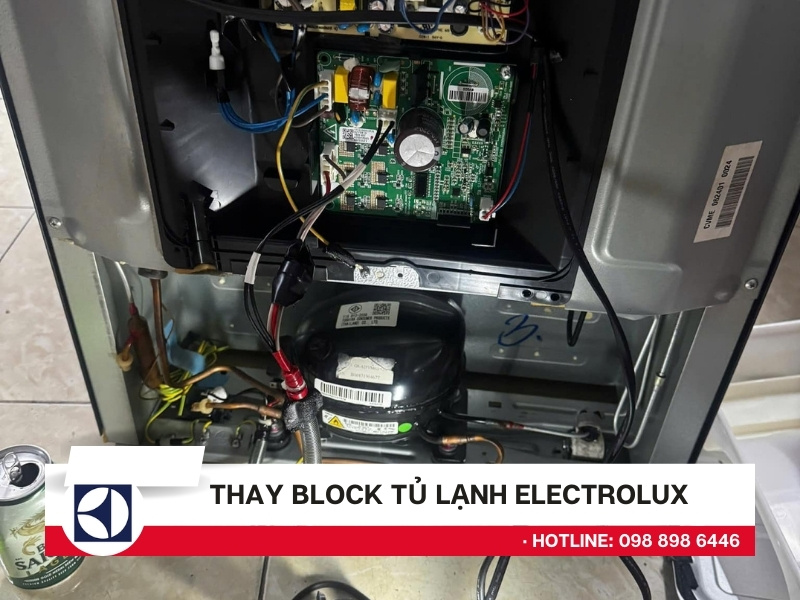 Thay block tủ lạnh Electrolux