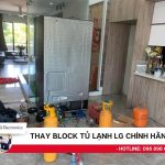 Thay block tủ lạnh LG