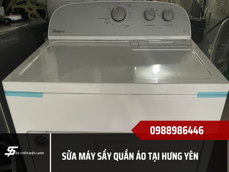 sửa máy sấy quần áo tại Hưng Yên