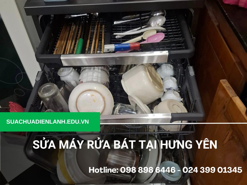 sửa máy rửa bát tại Hưng Yên