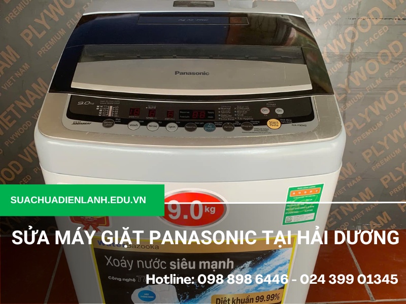 Sửa máy giặt Panasonic tại Hải Dương