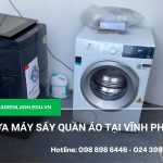 Sửa máy sấy quần áo tại Vĩnh Phúc