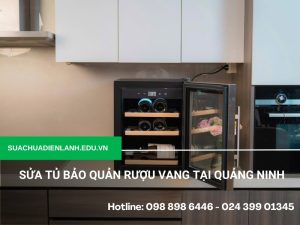 Sửa tủ bảo quản rượu vang tại Quảng Ninh
