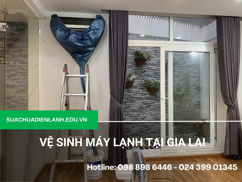 Vệ sinh máy lạnh tại Gia Lai