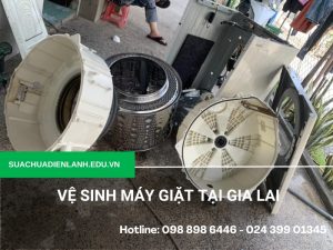 vệ sinh máy giặt tại Gia Lai