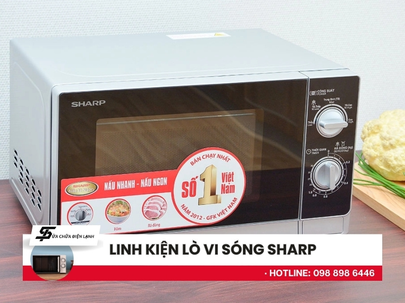 linh kiện lò vi sóng Sharp